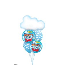 Clouds planes Birthday Bouquet